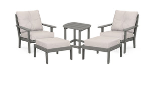 POLYWOOD Lakeside Deep Seating 5-Piece Group