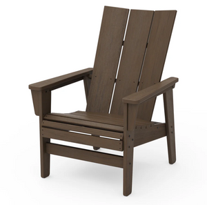 POLYWOOD Select Modern Grand Upright Adirondack 5-Piece Group