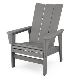 POLYWOOD Modern Grand Upright Adirondack 5-Piece Group