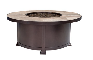 OW LEE Santorini 42" Round Steel Fire Pit