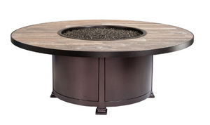 OW LEE Santorini 54" Round Steel Fire Pit