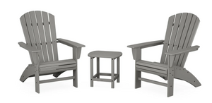 POLYWOOD Nautical Curveback 3-Piece Group