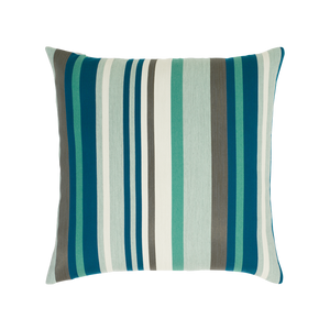 Elaine Smith Lagoon Stripe Pillow