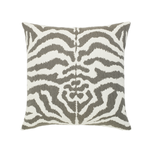 Elaine Smith Zebra Gray Pillow