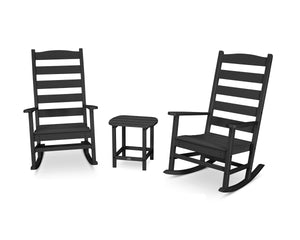 POLYWOOD® Shaker 3-Piece Porch Rocking Chair Set