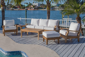 Royal Teak Miami 6-Piece Deep Seating Group