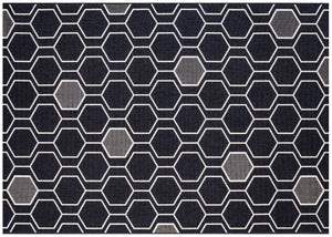 Geo Outdoor Rug - Black